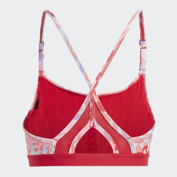 Soutien-gorge Léger D'entraînement Aeroreact Adidas Corail