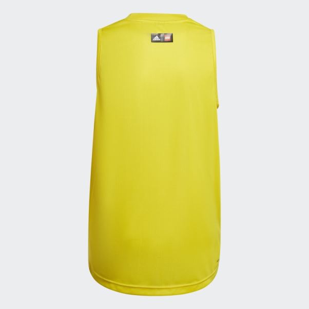 Adidas X Lego Play Débardeur Jaune