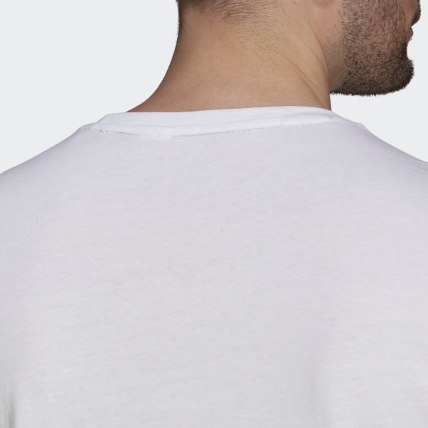 Tee Shirt Graphique Adidas Terrex Pocket Blanc