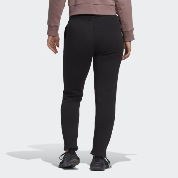 Pantalon Fuselé Adidas All Szn Fleece Noir