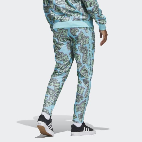 Pantalon De Survêtement à Imprimé Argent Jeremy Scott (neutre) Frost Mint Adidas
