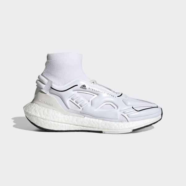 Adidas By Stella Mccartney Ultraboost 22 Blanc Vapeur Chaussures De Course Mode