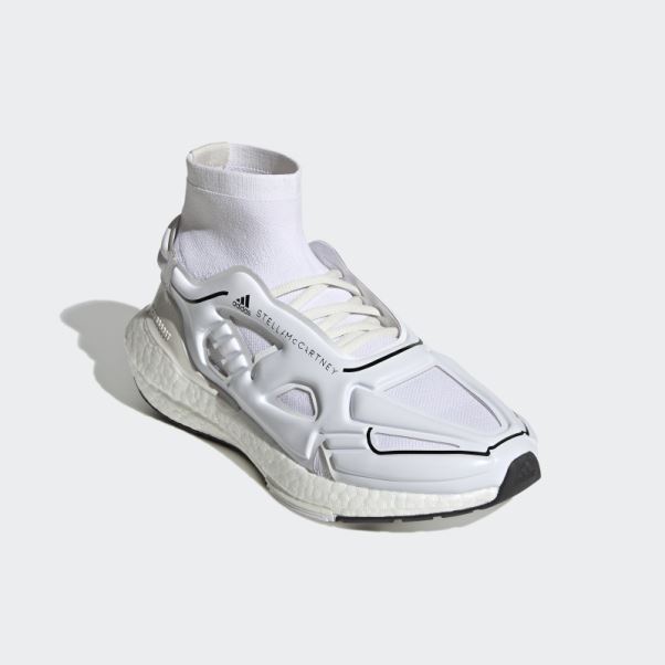 Adidas By Stella Mccartney Ultraboost 22 Blanc Vapeur Chaussures De Course Mode