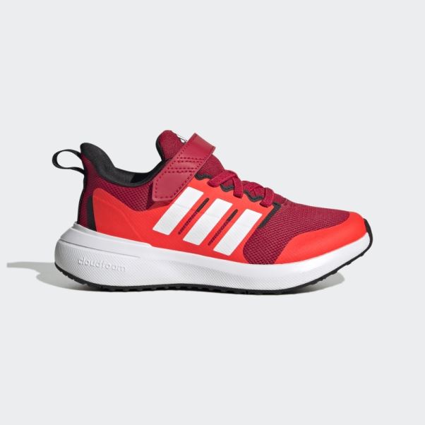 Adidas Scarlet Fortarun 2.0 Cloudfoam élastique Dentelle Haut Sangle Chaussures