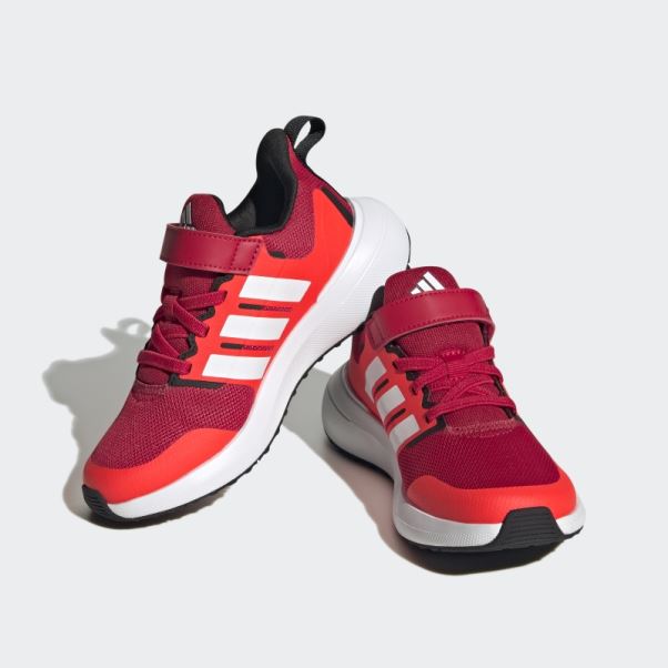 Adidas Scarlet Fortarun 2.0 Cloudfoam élastique Dentelle Haut Sangle Chaussures