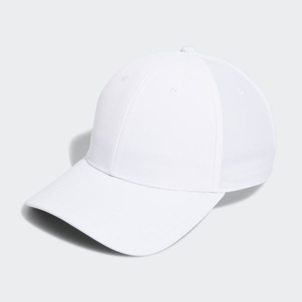 Adidas Casquette De Golf Blanche Avec écusson