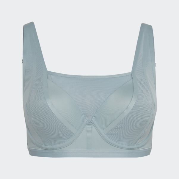 Soutien-gorge D'entraînement à Maintien élevé Adidas Tlrd Impact Luxe Gris (grande Taille)