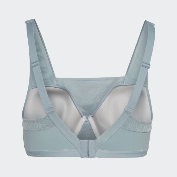 Soutien-gorge D'entraînement à Maintien élevé Adidas Tlrd Impact Luxe Gris (grande Taille)