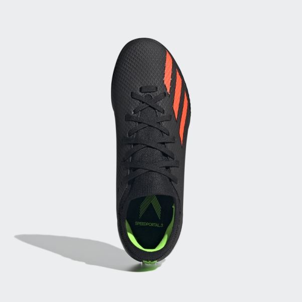 Adidas Noir X Speedportal.3 Chaussures De Gazon Synthétique