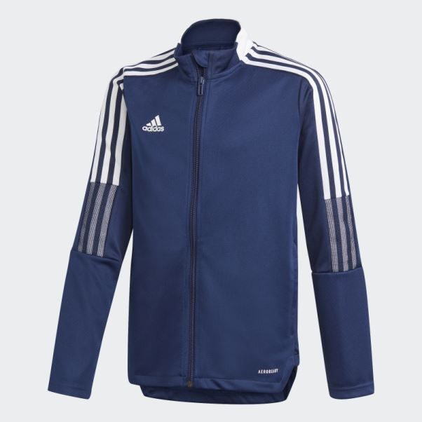 Veste De Survêtement Tiro 21 Bleu Marine Adidas