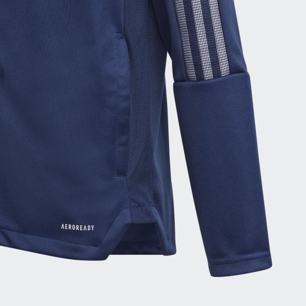 Veste De Survêtement Tiro 21 Bleu Marine Adidas