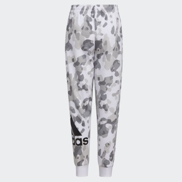 Jogging Adidas Core Camo Blanc Polaire