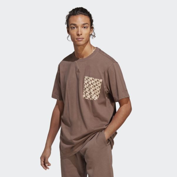 T-shirt All Szn X Logomania Adidas Terre