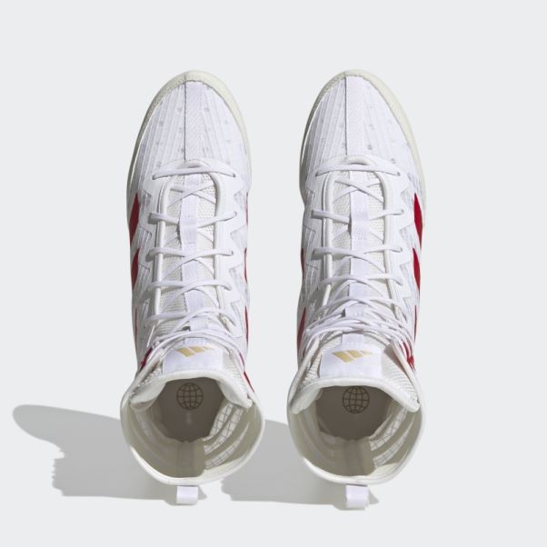 Chaussure Adidas Box Hog 4 Blanche