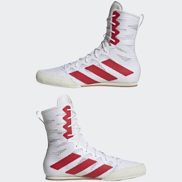 Chaussure Adidas Box Hog 4 Blanche
