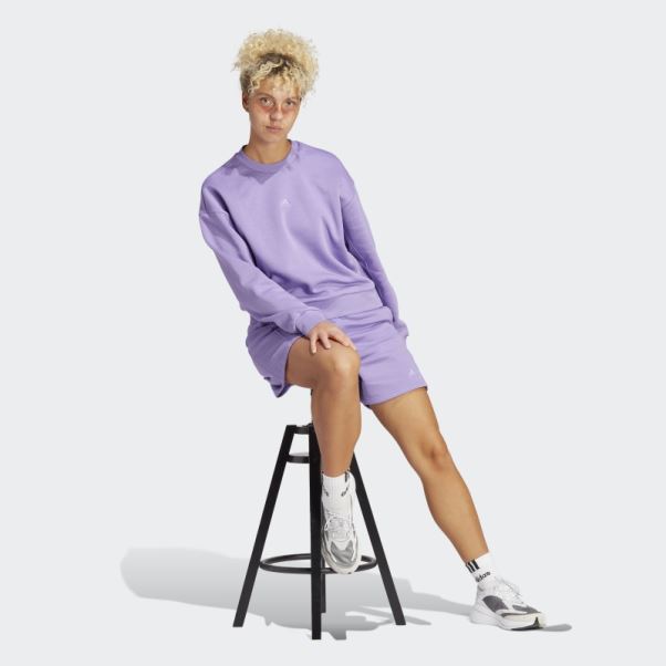 Sweat Adidas All Szn Violet