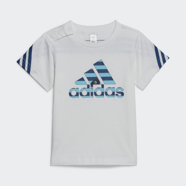 Ensemble T-shirt Et Pantalon Adidas X Classic Lego Blanc Chaud