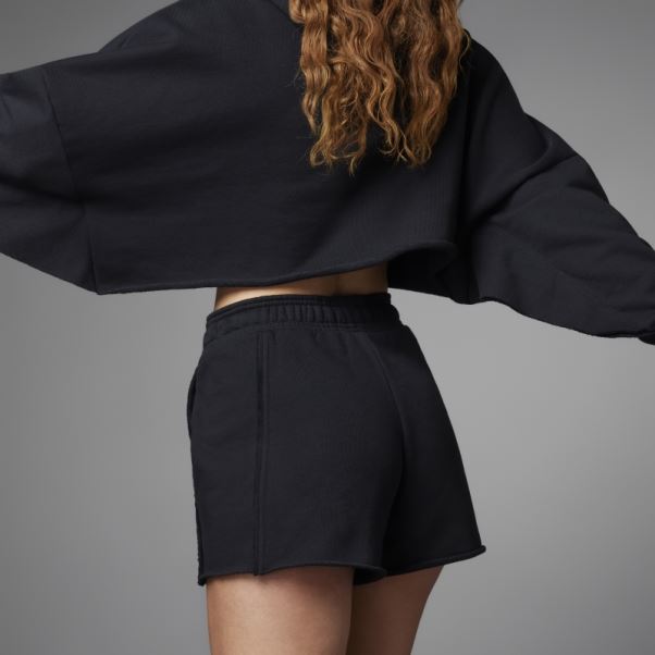 Short Décontracté Taille Haute Adidas Collective Power Noir