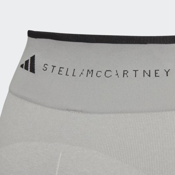 Mgh Solide Gris Adidas By Stella Mccartney Truestrength Yoga 7/8 Collant Mode