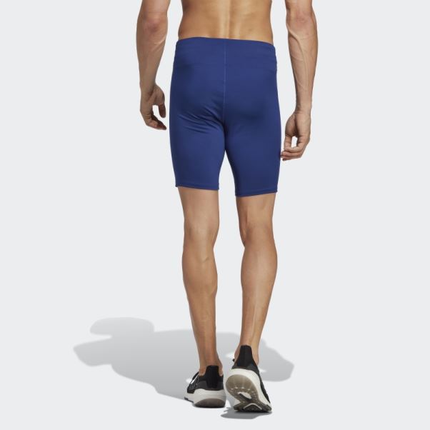Legging De Course Court Adidas Promo Adizero Bleu Victoire