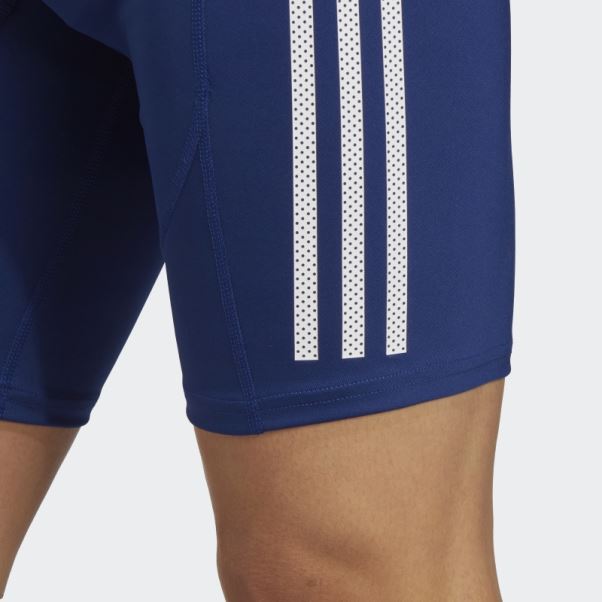 Legging De Course Court Adidas Promo Adizero Bleu Victoire