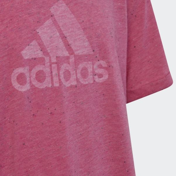 Tee Shirt Future Icons Winners Fuchsia Adidas