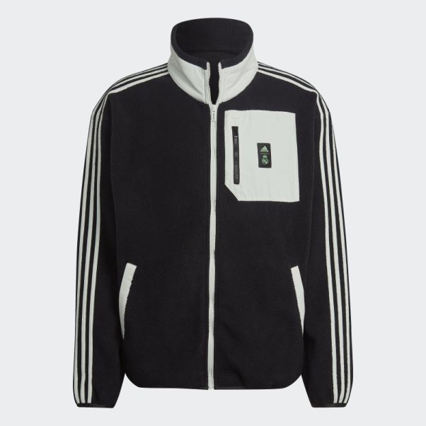 Veste Polaire Lifestyler Real Madrid Noir Adidas