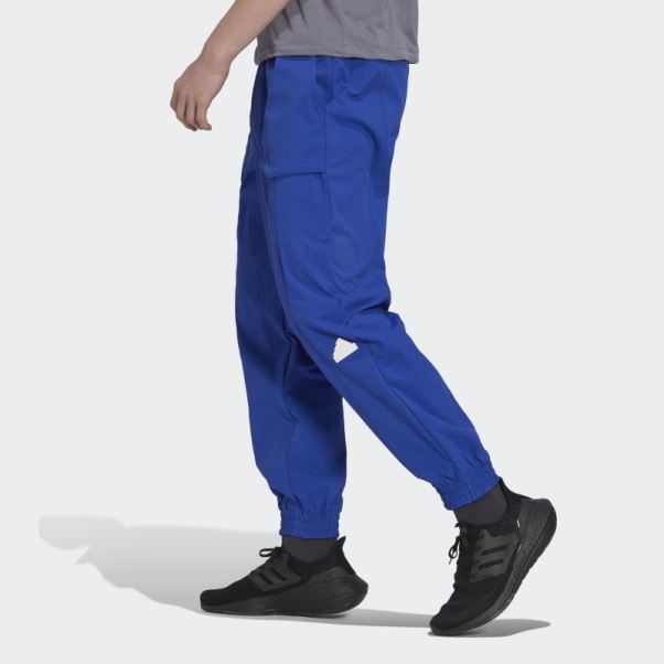 Pantalon Cargo Adidas Bleu