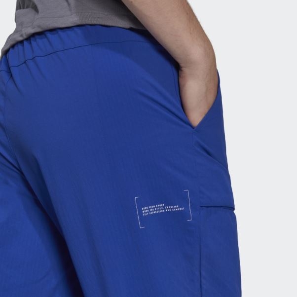 Pantalon Cargo Adidas Bleu