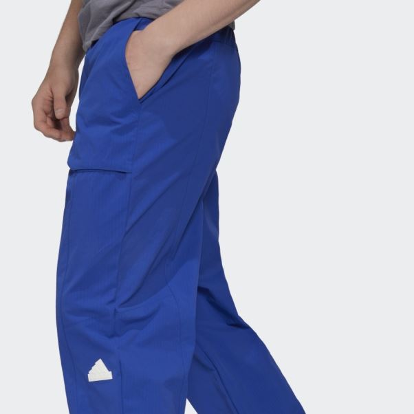 Pantalon Cargo Adidas Bleu