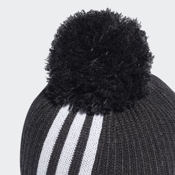 Adidas Adicolor Collegiate Pom Bonnet Noir