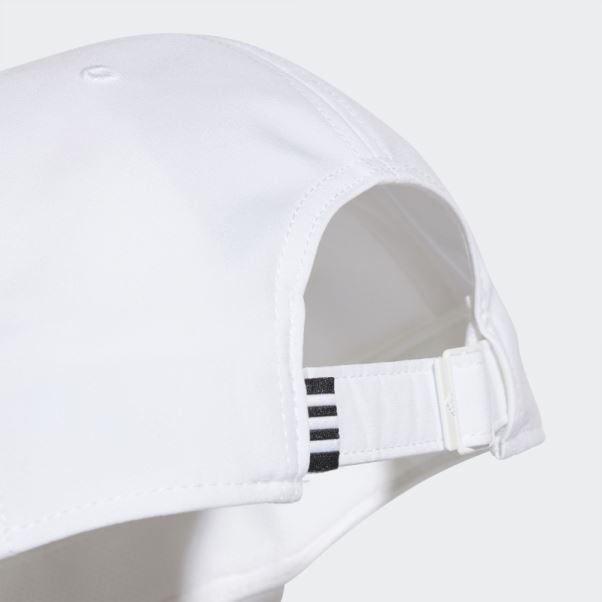 Adidas Casquette De Baseball Blanche Légère Avec écusson En Métal