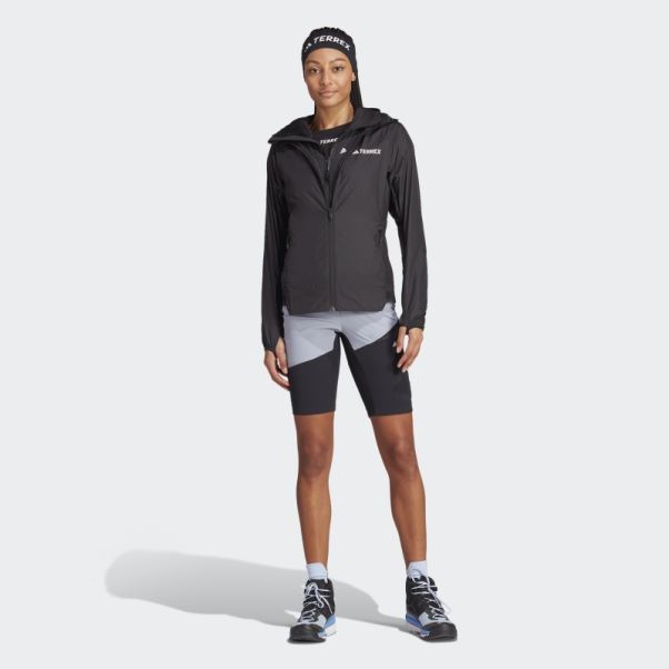 Coupe-vent Adidas Terrex Xperior Windweave Noir