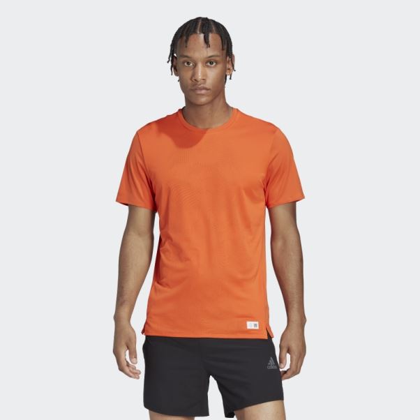 Made To Be Remade T-shirt De Course Adidas Orange