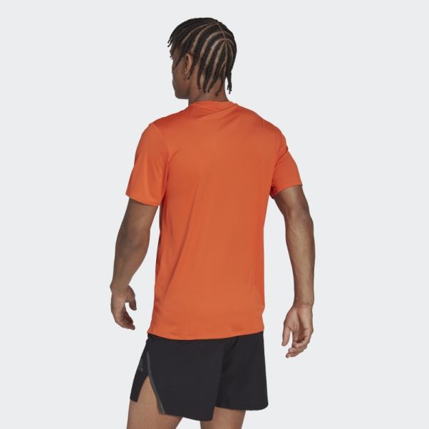 Made To Be Remade T-shirt De Course Adidas Orange
