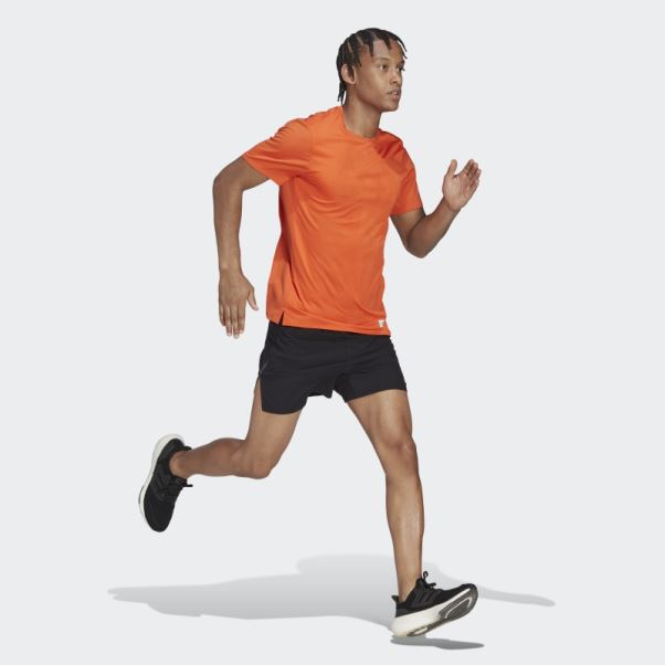 Made To Be Remade T-shirt De Course Adidas Orange