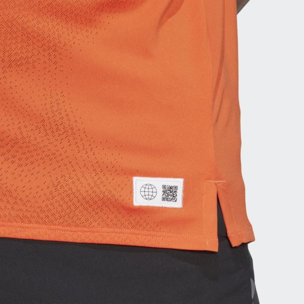 Made To Be Remade T-shirt De Course Adidas Orange