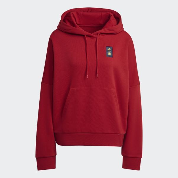 Sweat à Capuche Adidas Colombia Rouge