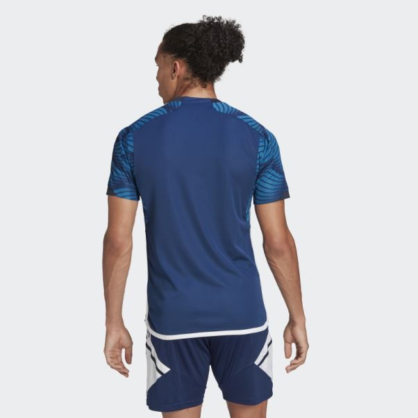 Maillot Adidas Mystery Bleu Bosnie 22 Domicile
