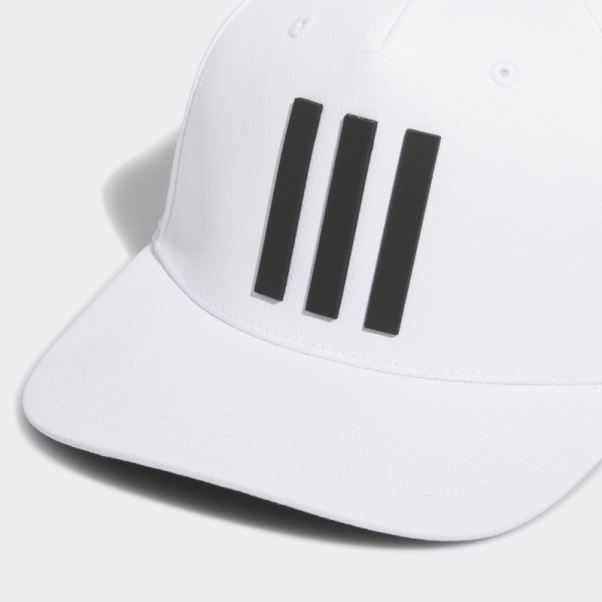 Casquette Adidas 3-stripes Tour Blanc
