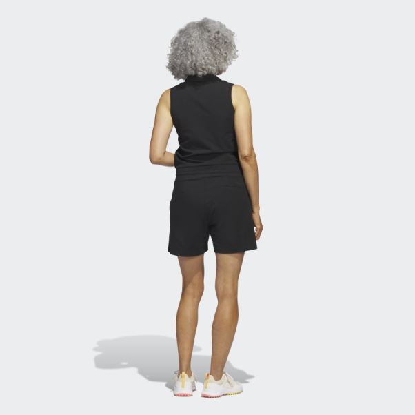 Barboteuse De Golf En Maille Noire Adidas