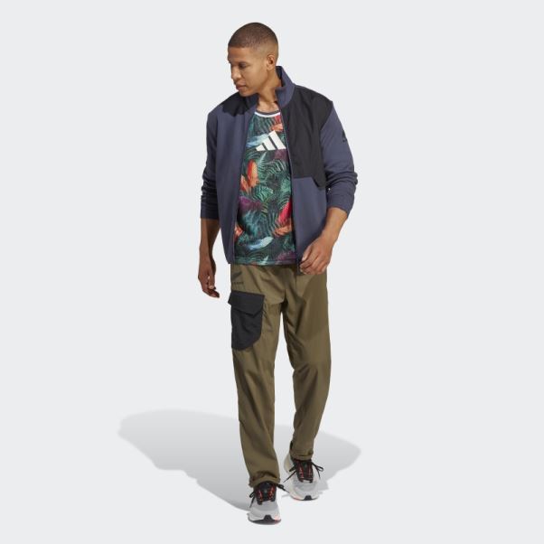 Adidas All Blacks Rugby Lifestyle Pantalon De Survêtement Fuselé Olive