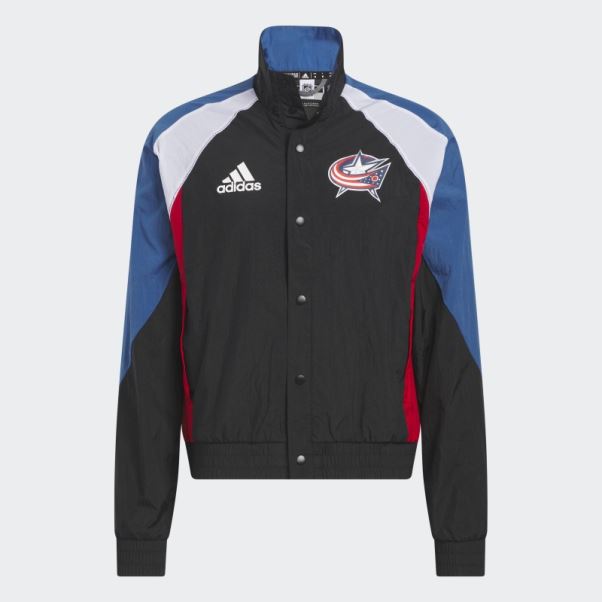 Veste Adidas Reverse Retro Bleu Noir