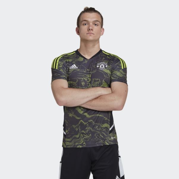 Maillot D'entraînement Adidas Manchester United Condivo 22 Slime