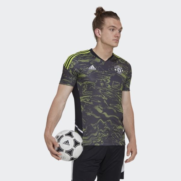 Maillot D'entraînement Adidas Manchester United Condivo 22 Slime