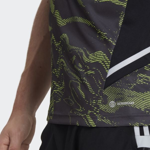 Maillot D'entraînement Adidas Manchester United Condivo 22 Slime