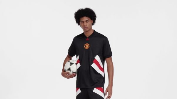 Maillot Adidas Manchester United Icon Noir