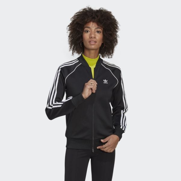 Veste De Survêtement Primeblue Sst Adidas Noir