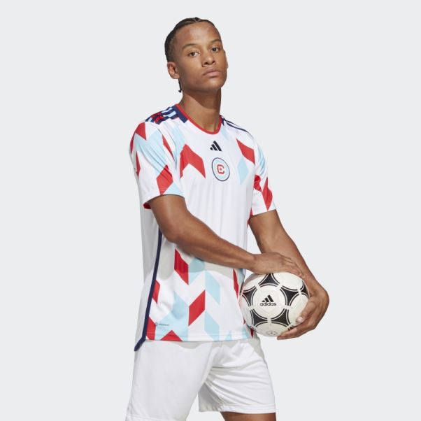 Maillot Extérieur Adidas Chicago Fire 23/24 Blanc