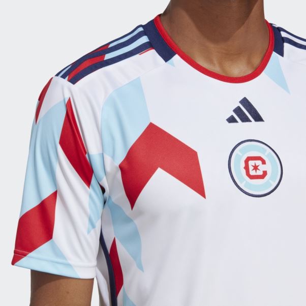 Maillot Extérieur Adidas Chicago Fire 23/24 Blanc